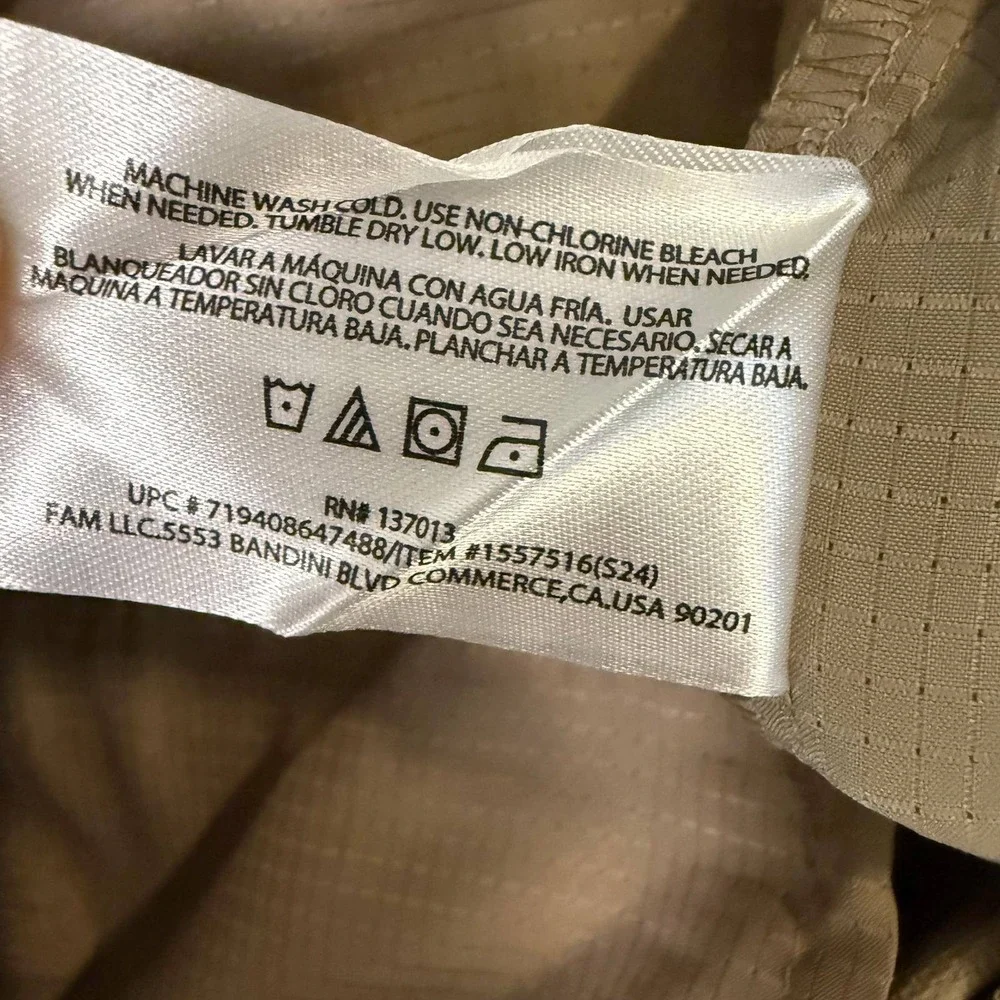 Banana Republic Mens Core Temp Performance Chino Pants Khaki Tan Size 32